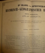 Atlas Antiquus. Karoli Spruneri Opus.Tertio edidit Theodorus Menke.